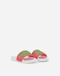 Rubber beachwear sliders