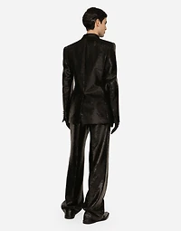 Sequined double-breasted Sicilia-fit tuxedo jacket