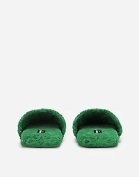 Jaquard Cotton Terry Slippers