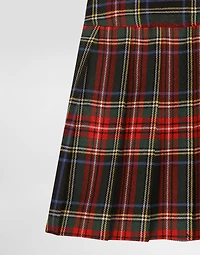 Tartan wool skirt