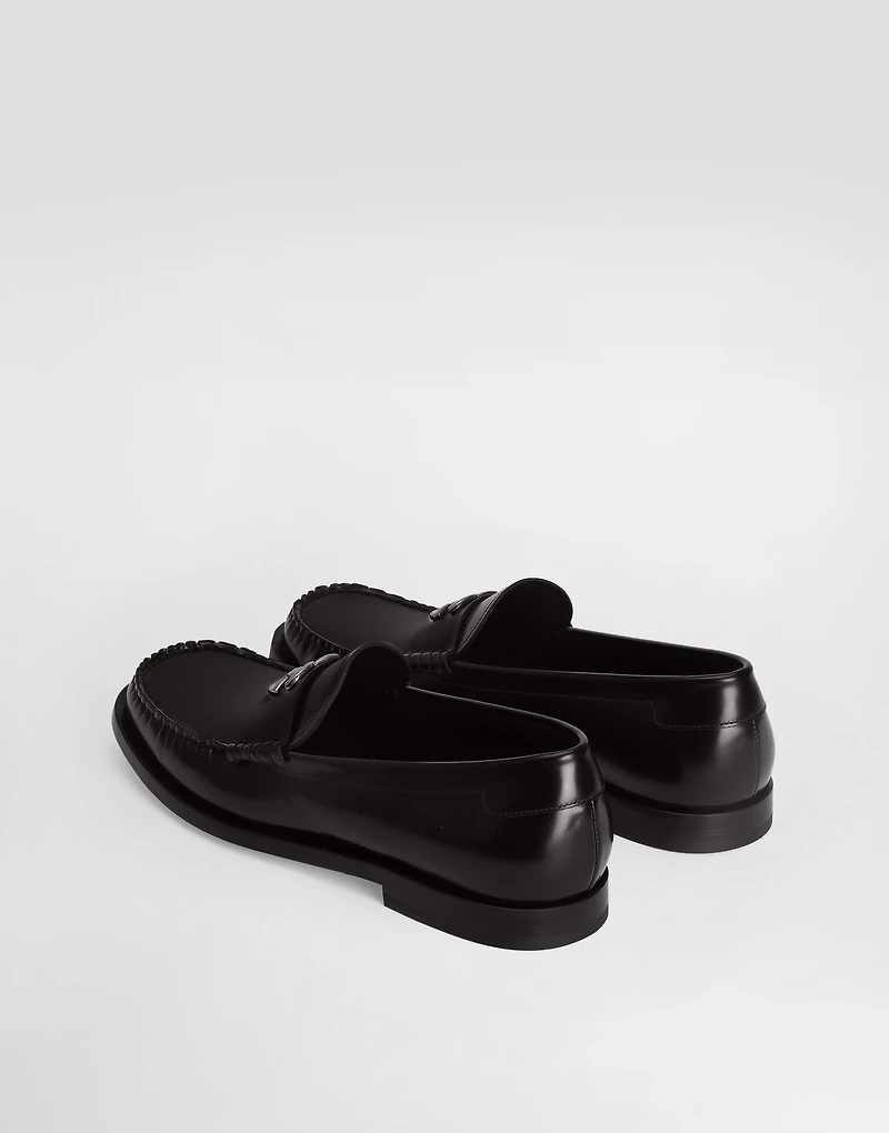 Polished calfskin loafers