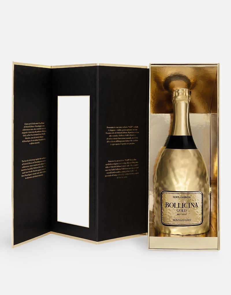 KIT BOLLICINA GOLD with Bottle Cover (0.75L)