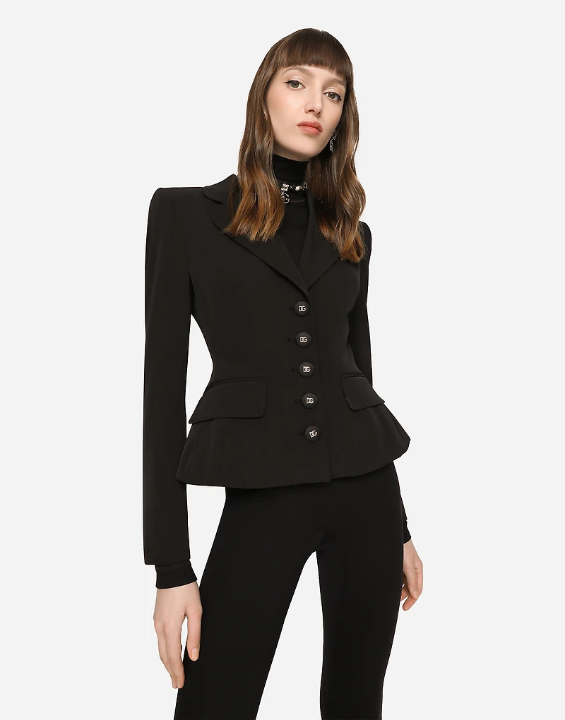 Technical gabardine Dolce jacket