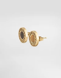 Dg logo and stone pin earrings