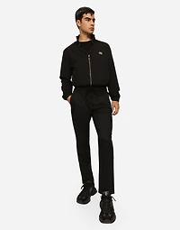 Light nylon jogging pants