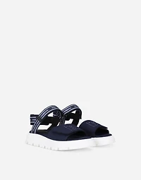 Technical fabric sandals with DG logo