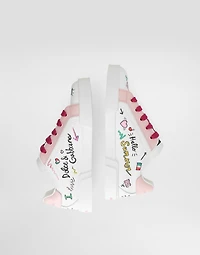 Printed calfskin Portofino Light sneakers