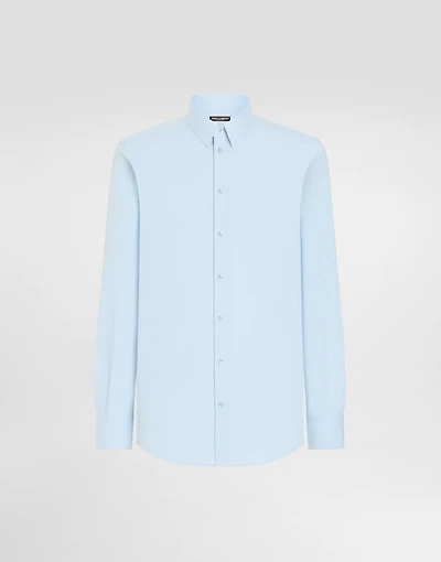 Stretch poplin Gold-fit shirt