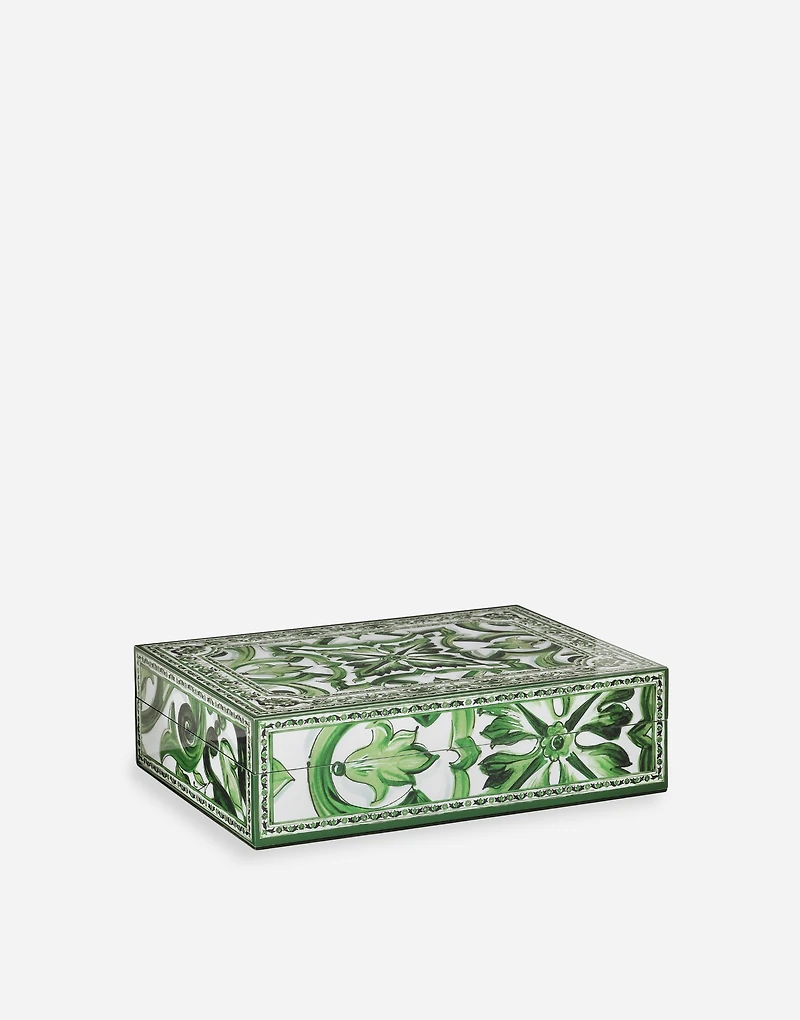 Large Decorated Plexiglass Box