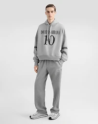 Stretch jersey jogging pants