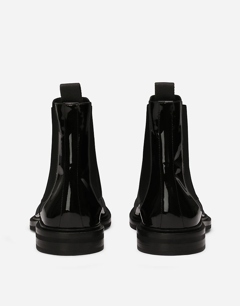 Calfskin ankle boots