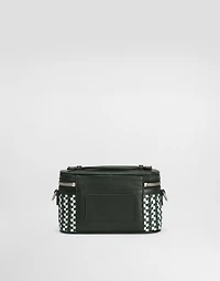 Atene crossbody minibag with woven leather