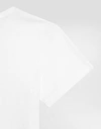 OversizedJerseyt-shirt with logo plaque