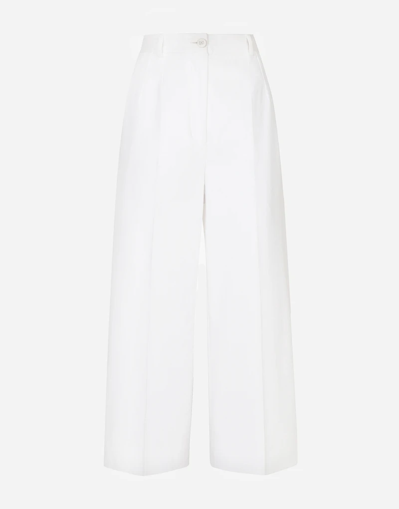 Gabardine culottes