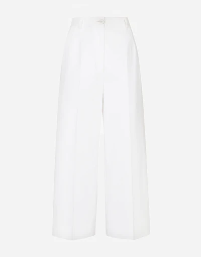 Gabardine culottes