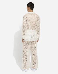 Lace robe