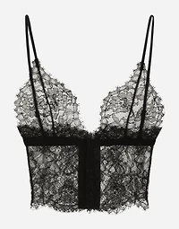 Triangle lace bralette