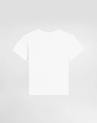 Jerseyt-shirt with logo plaque