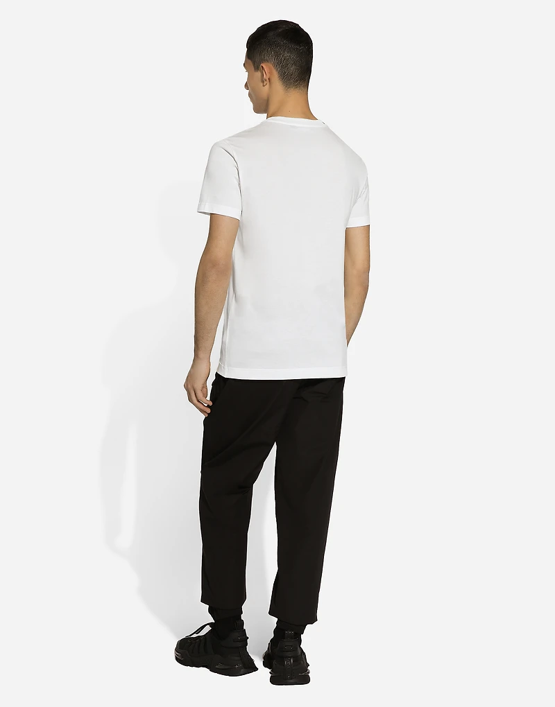 Cotton T-shirt with logo