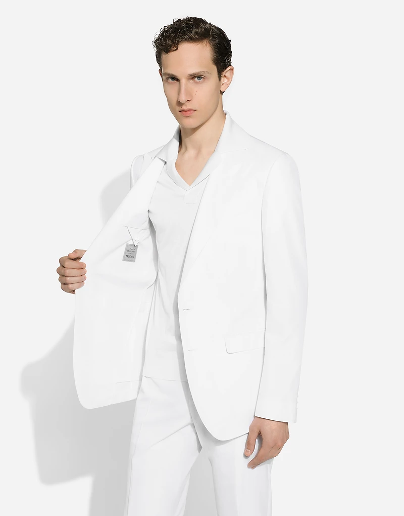 Single-breasted Taormina-fit suit