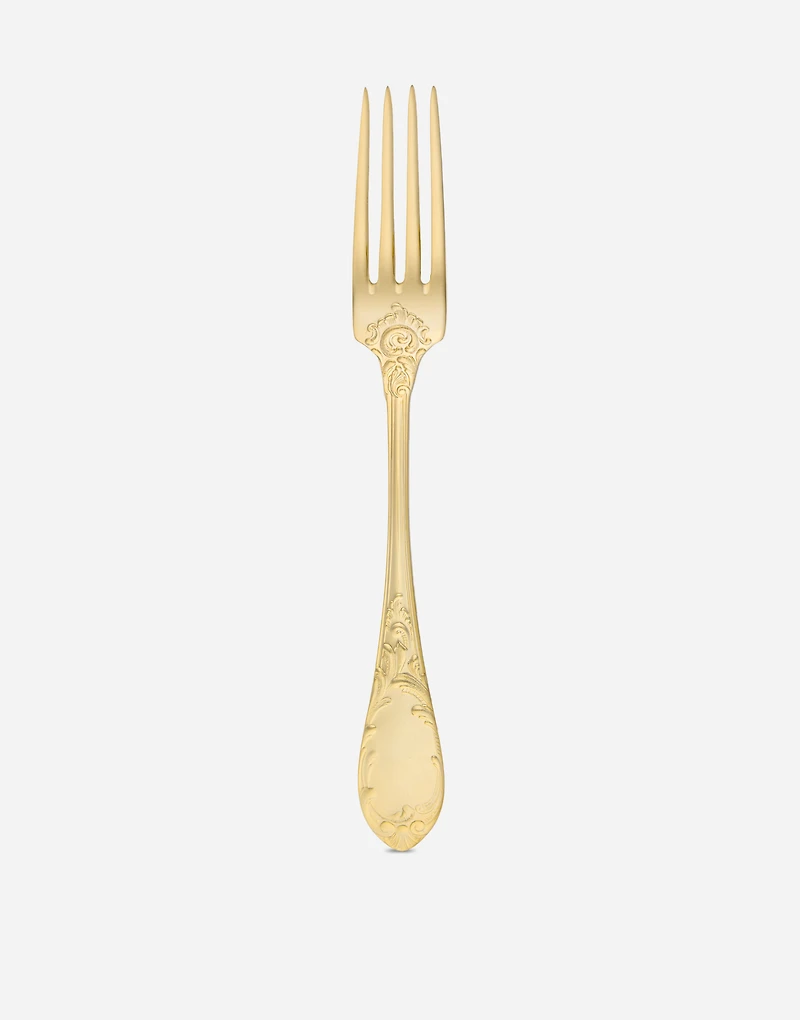24k Gold Plated Dinner Fork