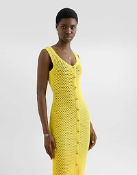 Long crochet dress
