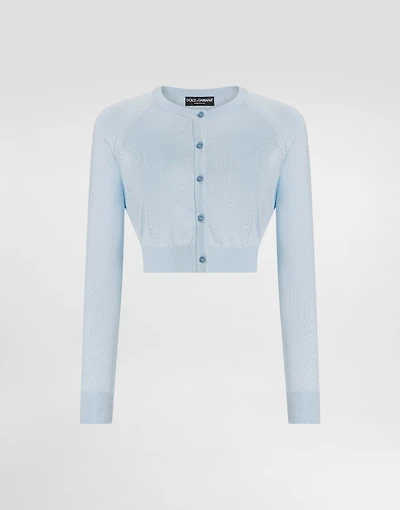 Silk cardigan