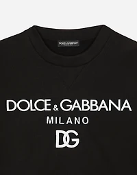 Jersey sweatshirt with Dolce&Gabbana print