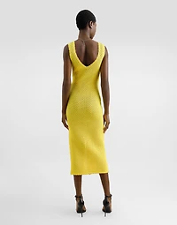 Long crochet dress