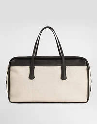 Salt&pepper calfskin atene handbag