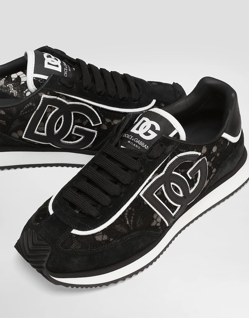DG Cushion sneakers calfskin and fabric