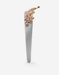 Headband with all over jewellery application