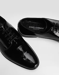 Patent leather Derby shoes
