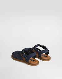 Nubuck sandals with DG logo