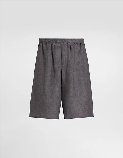 Linen canvas trousers