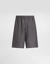Linen canvas trousers