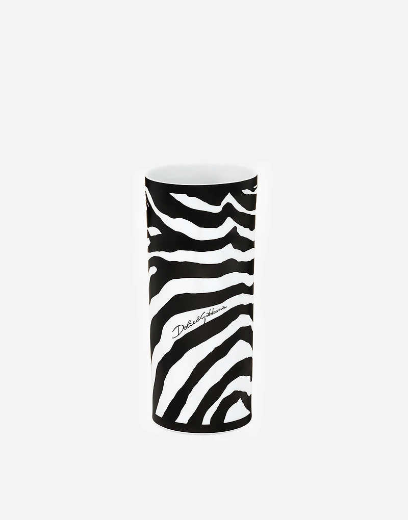 Cylindrical Porcelain Vase