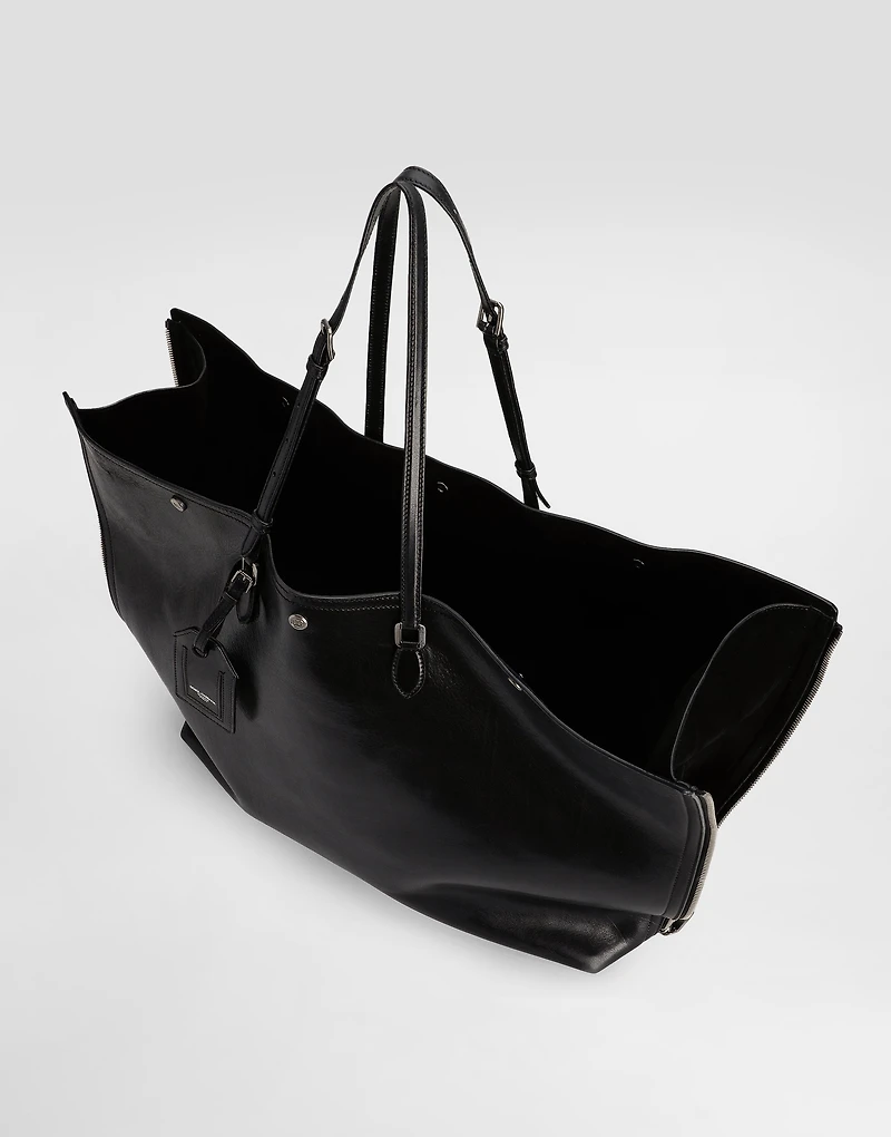 Atene calfskin shopping bag