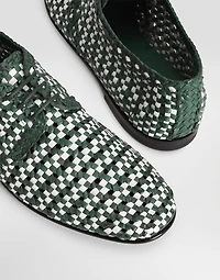 Leather Derby shoes