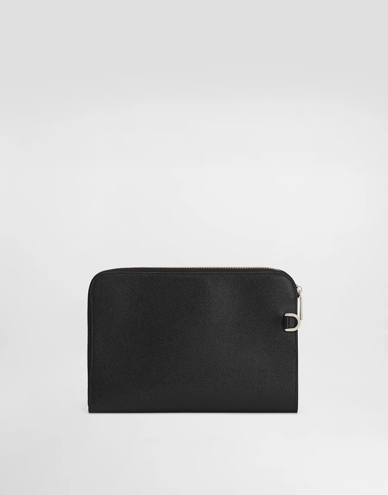 Alpine calfskin Sicily clutch bag