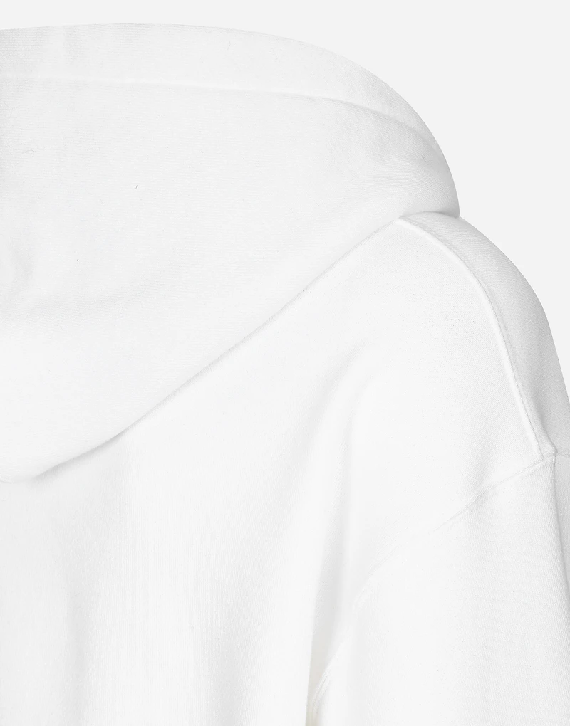 Cotton jersey hoodie