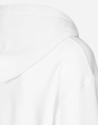 Cotton jersey hoodie