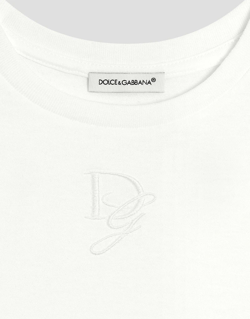 Jersey T-shirt with DG logo