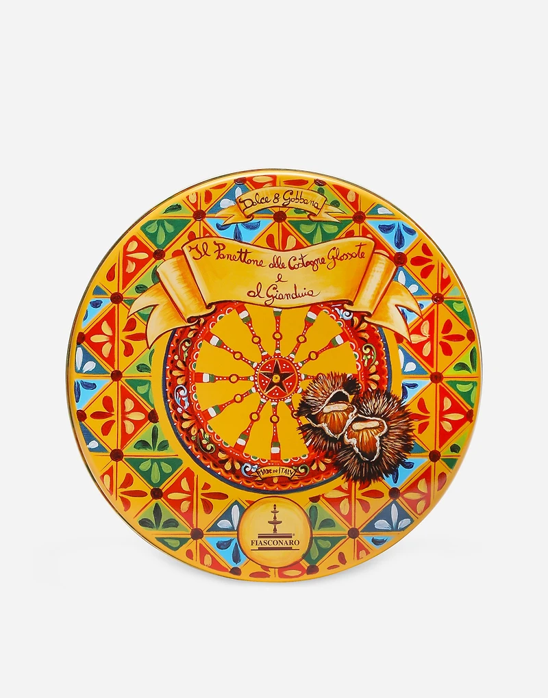 Panettone with Glazed Chestnuts and Gianduja