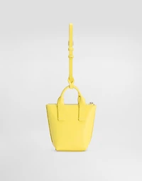 Minibag charm in calfskin