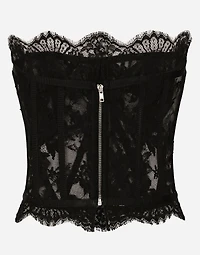 Lace bustier