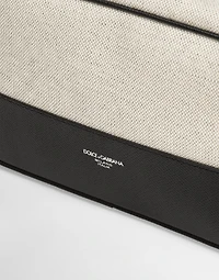 Atene salt&pepper necessaire with leather details