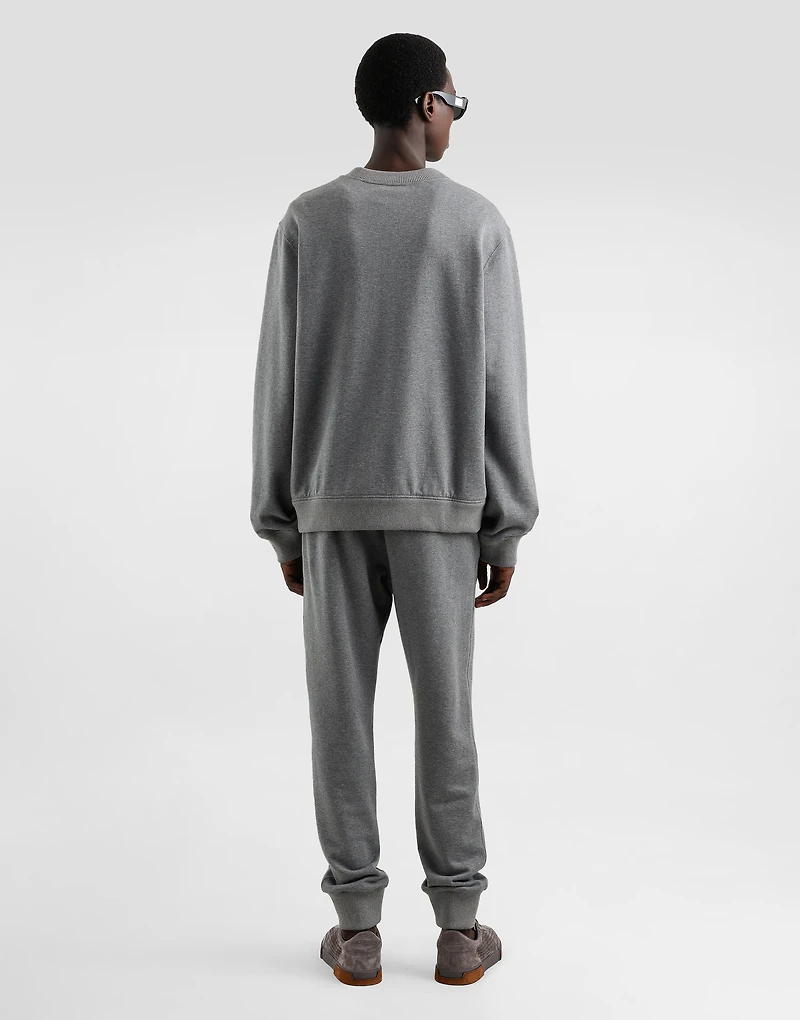 Cotton sweatshirt with tag
