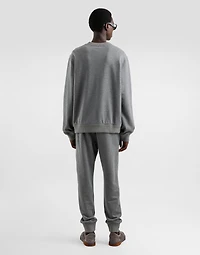 Cotton sweatshirt with tag