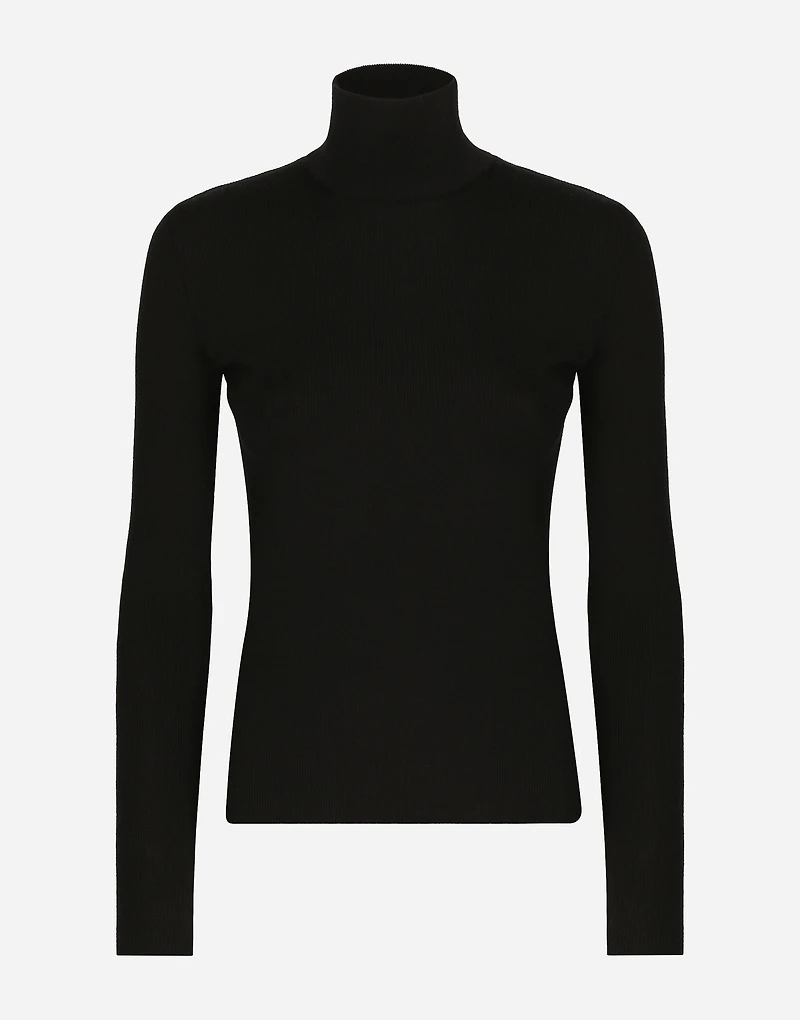 Cashmere turtle-neck sweater